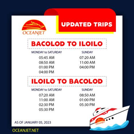 Manila to Bacolod City ferry tickets, compare times and prices.